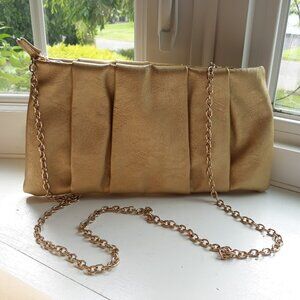 Vintage Gold Metallic Purse